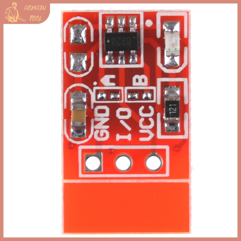 🔨 TOOL 10Pcs TTP223 Capacitive Touch Switch Button Self-Lock Module