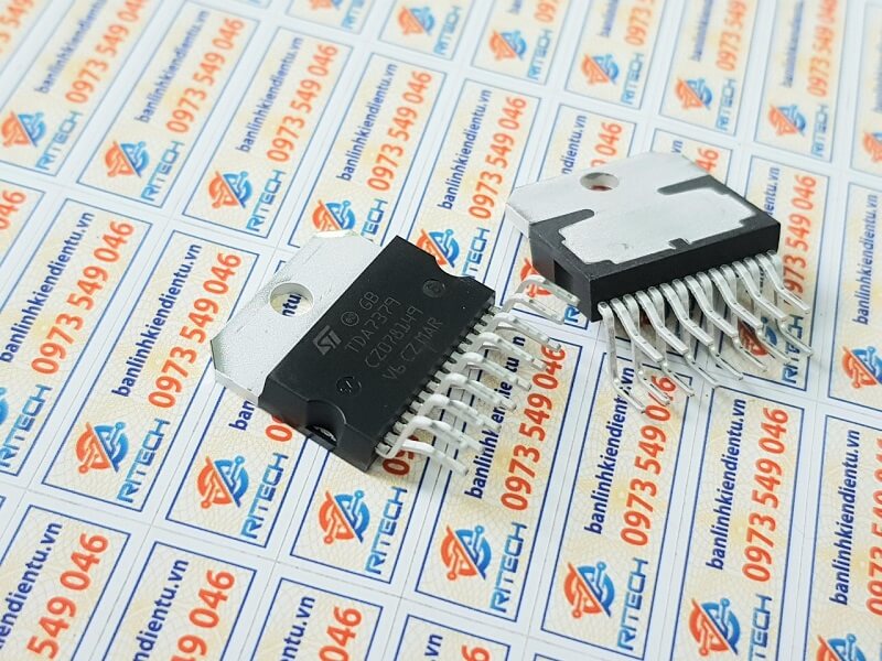Tda7379 7379 ic khuếch đại âm thanh multiwatt15