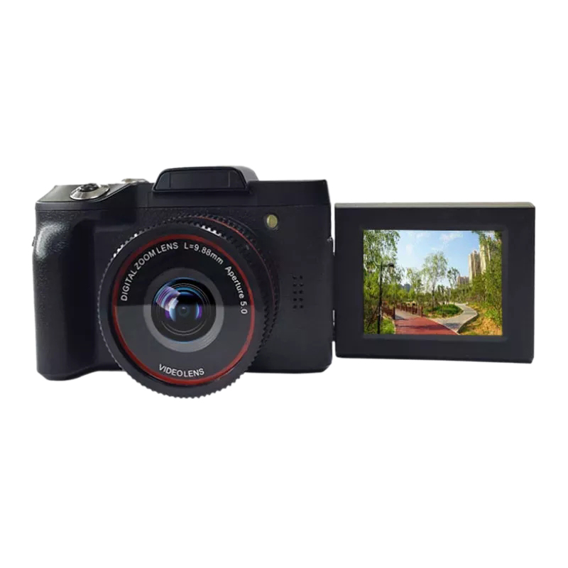 16MP 16X Zoom 1080P HD Rotation Screen Mini Mirroless Digital Camera ...