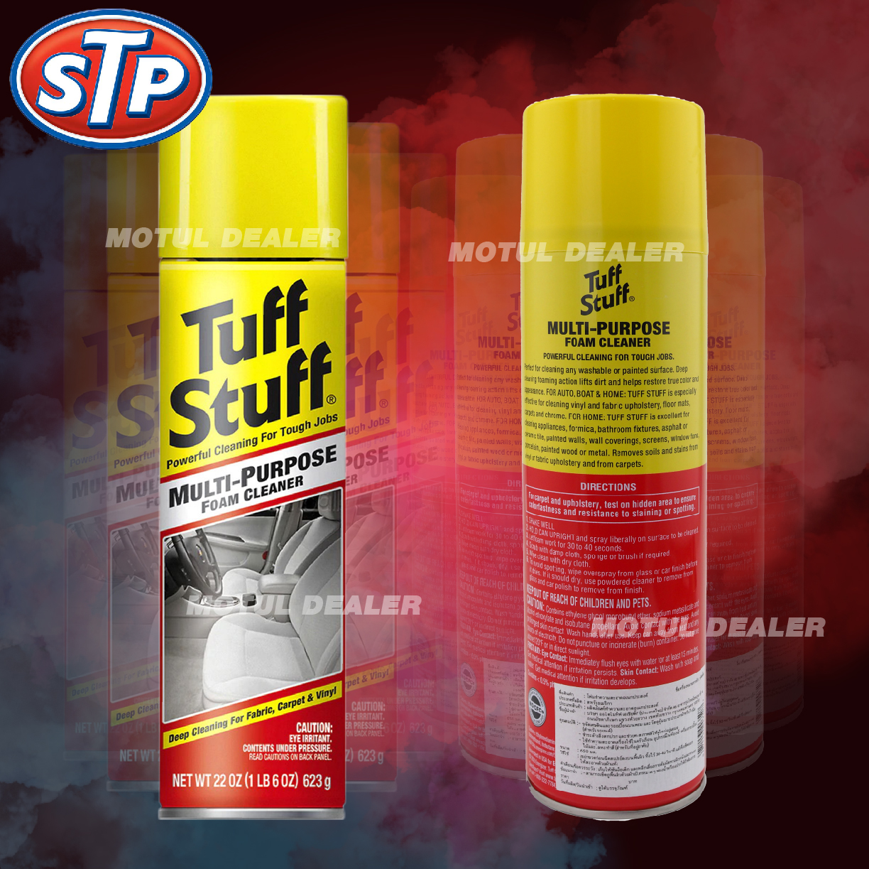 Tuff Stuff Multi-Purpose Foam Cleaner STP (81500/TT12), Size 650 ML. - THAI  WATSADU