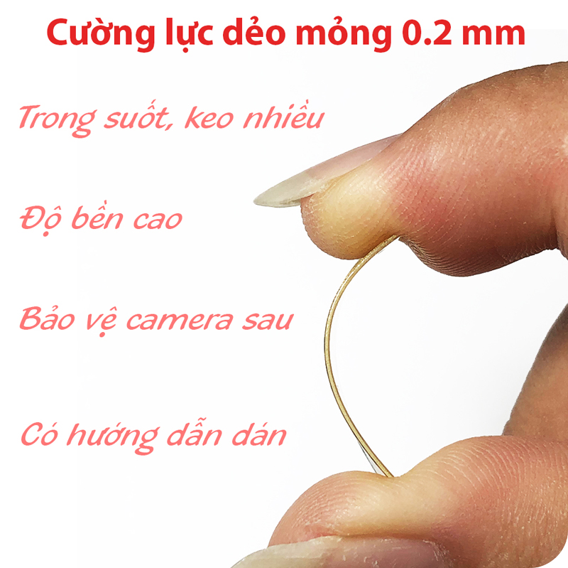 Bộ 2 cường lực dẻo camera Redmi Note 11S/11T 5G