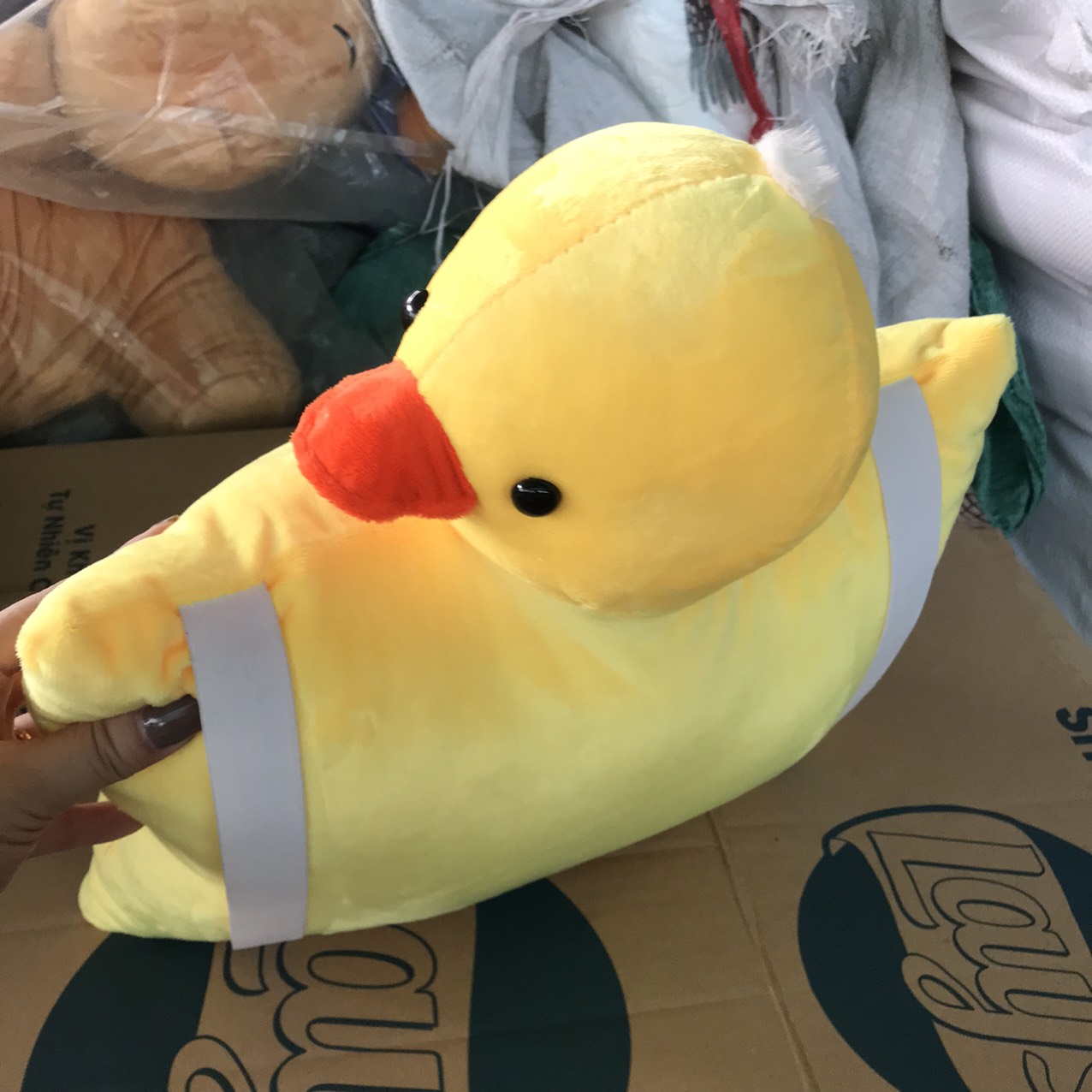 Gối đi xe máy cho bé siêu cute