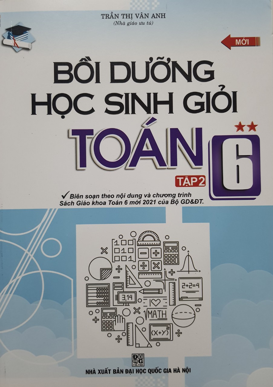 Sách - Combo Bồi dưỡng học sinh giỏi Toán 6 (Hai tập)
