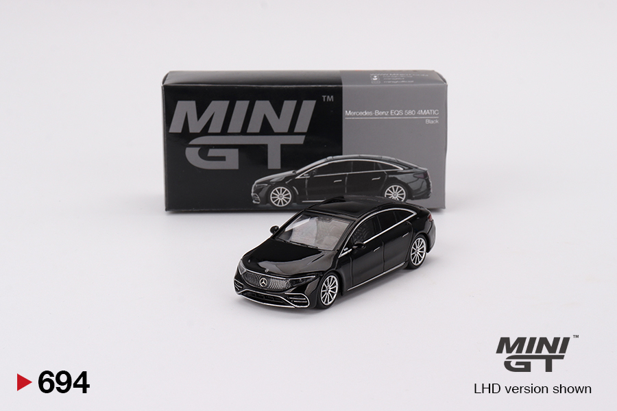 MINI GT #694 Mercedes-Benz EQS 580 4MATIC Black Lazada Singapore