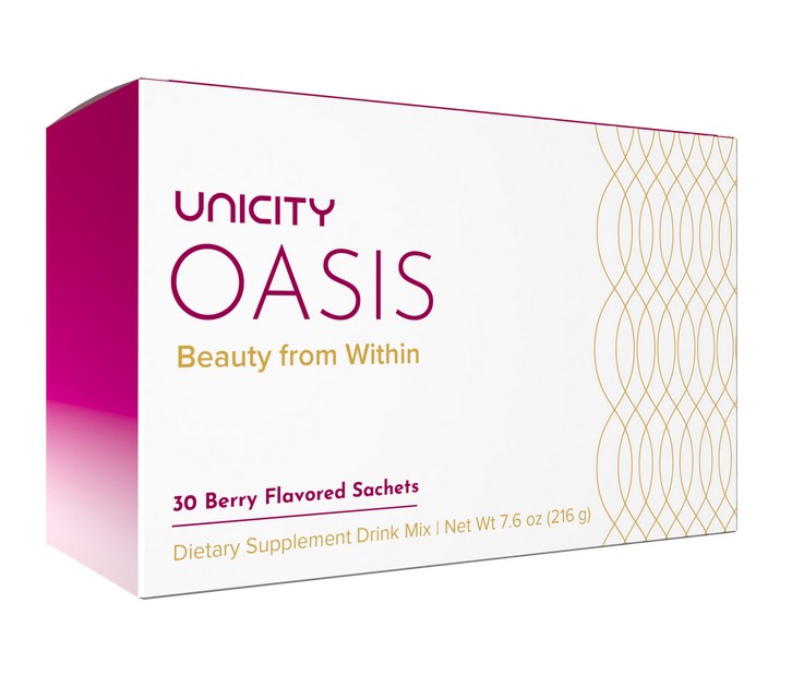 unicity(ユニシティ) オアシスOASIS ヒアルロン酸/ビタミンC 3箱 | www 