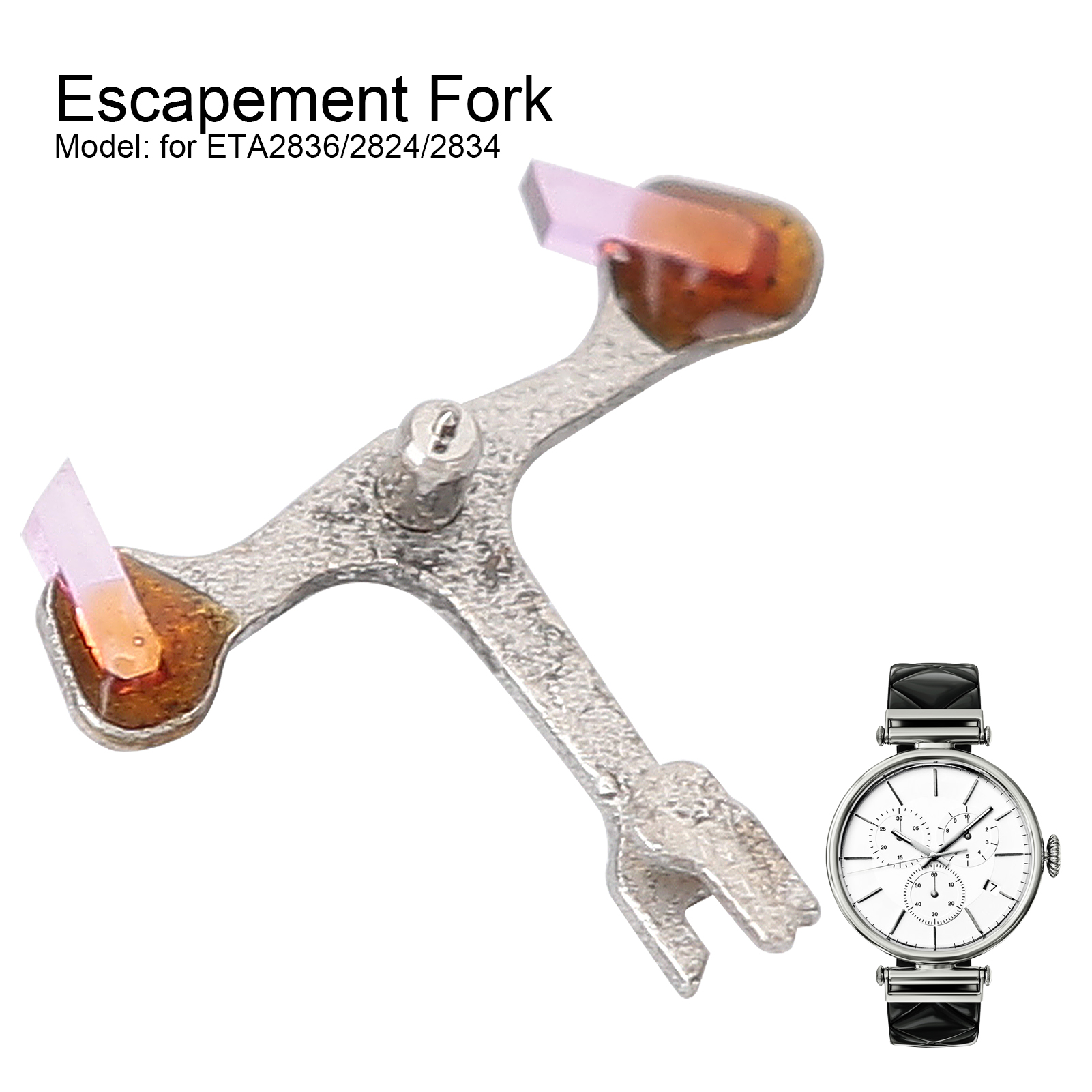 Escapement Fork Watch Repairing Replacement Accessory for ETA2836/2824/2834 Movement