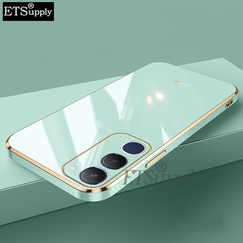 Phone%20case%20Vivo%20Y19S%20Soft%20Transparent%20Plating%20Antioxidant%20Clear%20Back%20Cover%20Vivo%20Y19S%20Case%20-%20Image%205