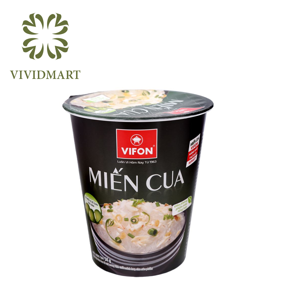 [Miến Vifon] [Set 10 ly] MIẾN CUA LY VIFON - LY 50gr - VIFON