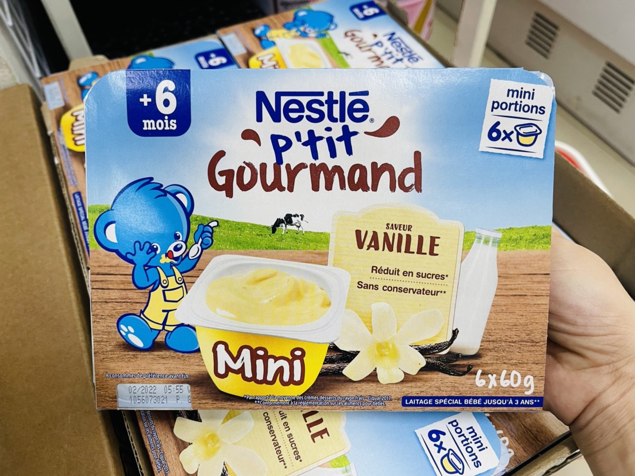 Váng sữa Nestle Pháp (Date 2022)