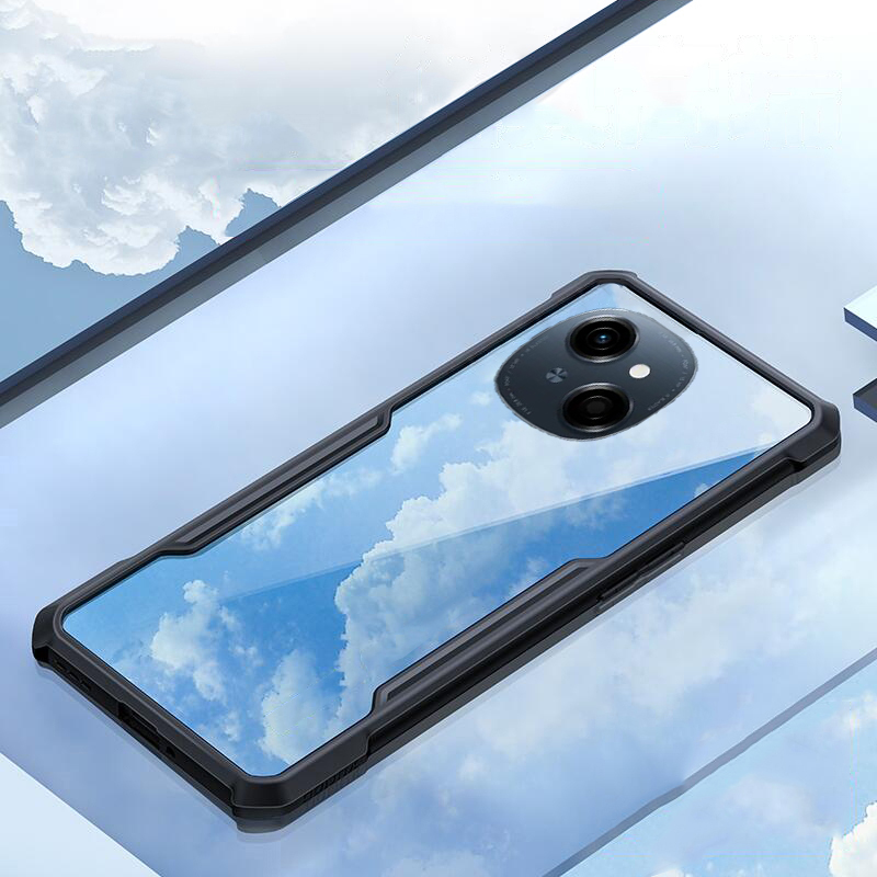 For Tecno Spark Go 1 Case Transparent Clear Air Protector Soft Frame Hard Shockproof Armor For ( Tecno Spark Go 1 ) Back cover Phone Cases.
