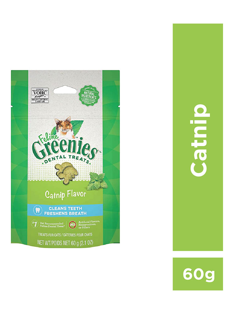 greenies cat treats catnip flavor