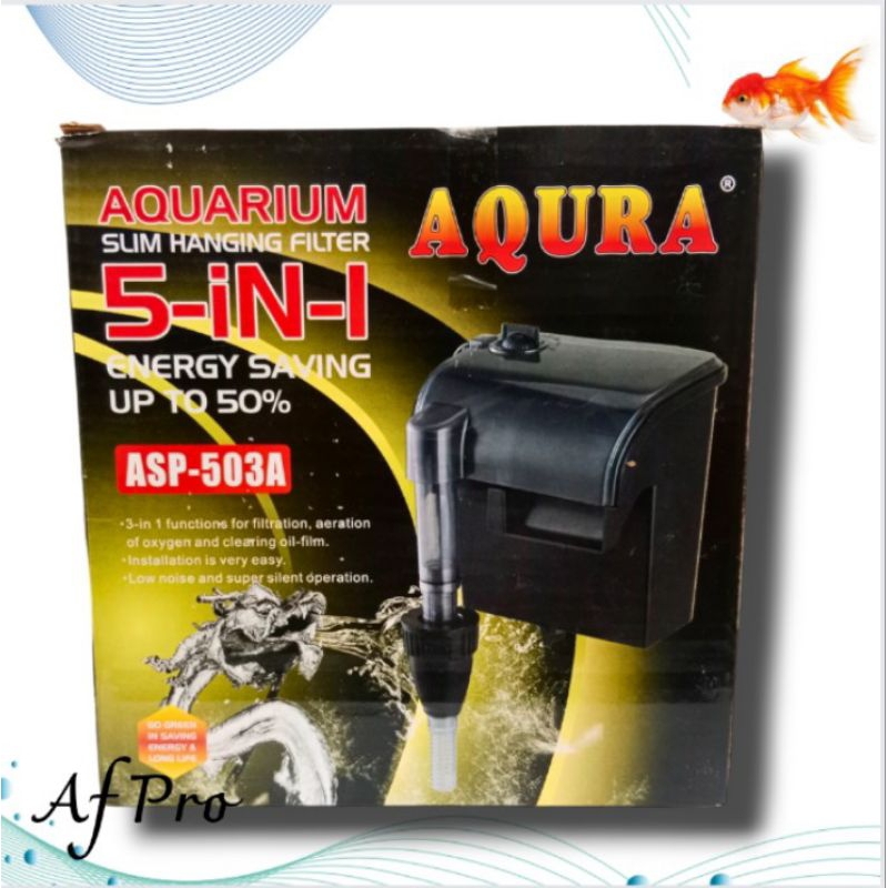Pompa aquarium slim hanging filter AQURA ASP 503A