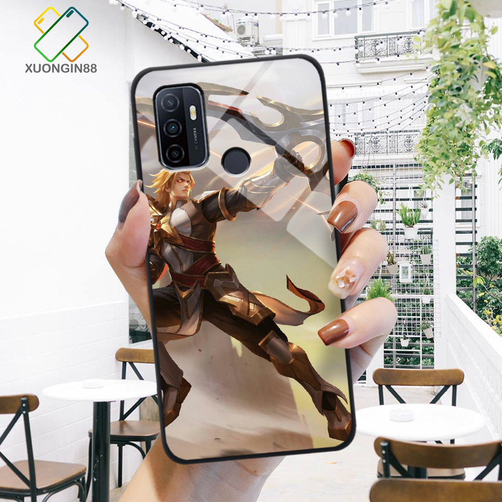 Ốp lưng Oppo A53 in 3D hình tướng liên quân mobile