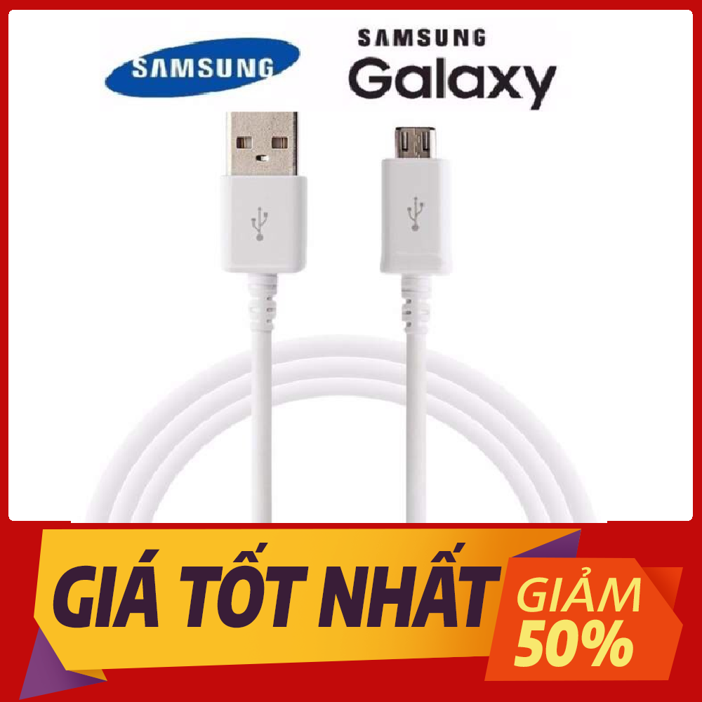 Cáp Sạc Chân Micro USb 1.2 Mét.Chính Hãng Samsung