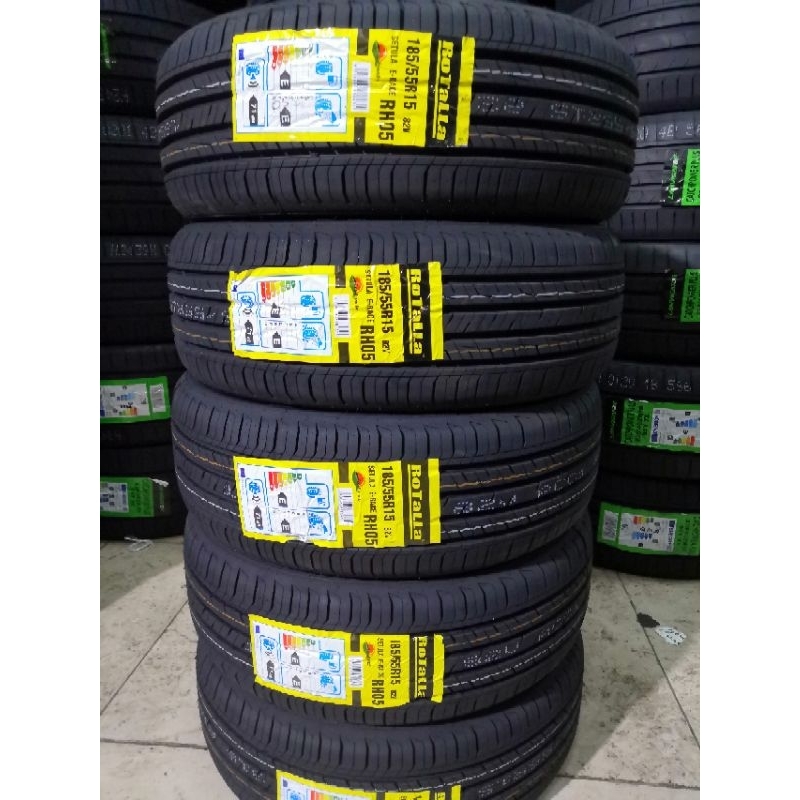 185/55/15 Rotalla Setula E-Race RH05 Tyre Tayar Car Tyre With 3 