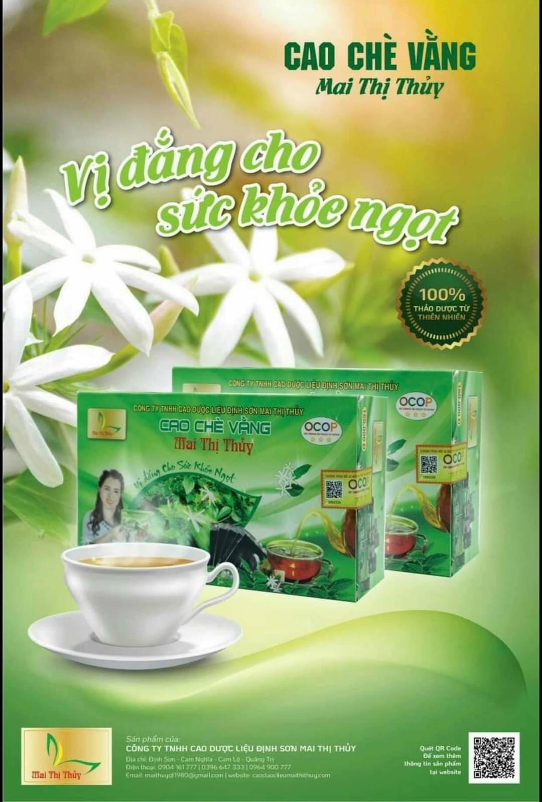 Cao chè vằng  MAI THỊ THUỶ