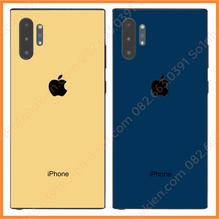 Ốp lưng Samsung note 10 / note 10 plus ( note 10+ ) giả iphone