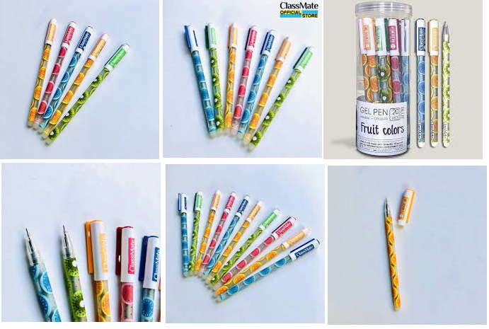 Bút gel xóa được CLASSMATE Fruit Colors GP02P-FR