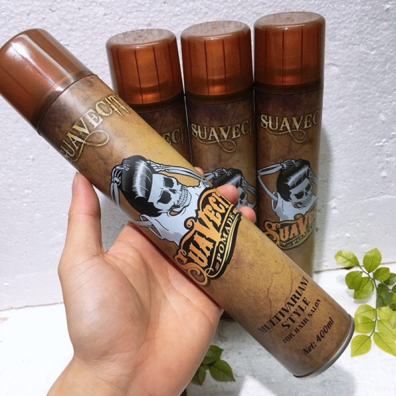 Gôm Xịt Giữ Nếp Tóc SUAVECITO Siêu Cứng 320ml [Chính hãng] Camy shop68