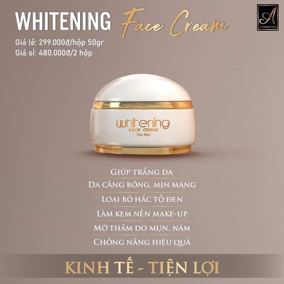 Kem face pháp mềm Acosmetics