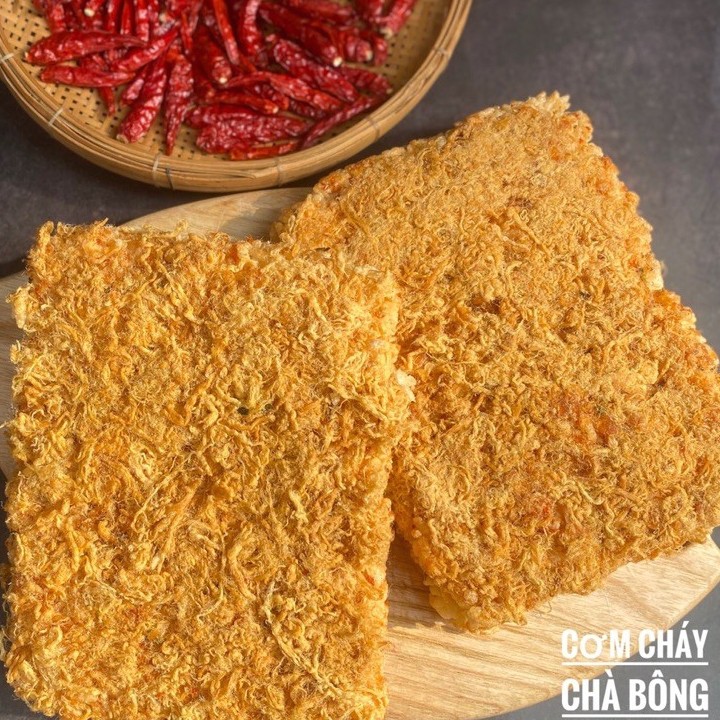 Cơm Cháy Đáy Nồi Siêu Chà Bông Túi 500gram