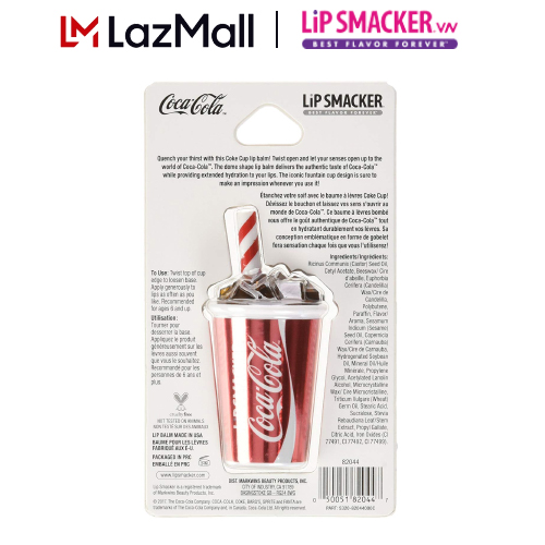 Lip Smacker - Son Cốc Coca Cola vị Coca - Coca-Cola Cup Lip Balm
