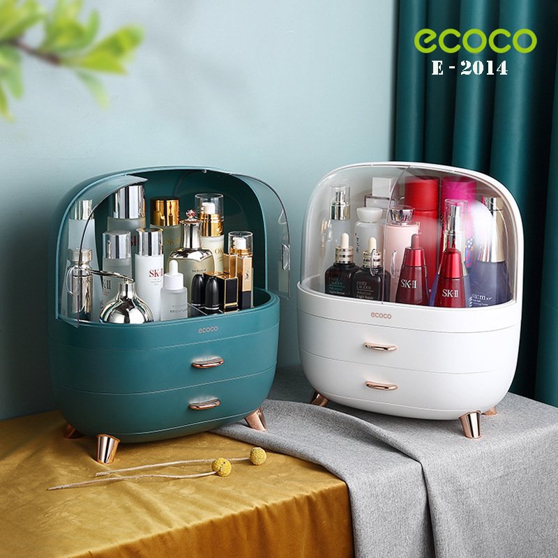 Tủ đựng mỹ phẩm có nắp ecoco cao cấp E2013-E2014