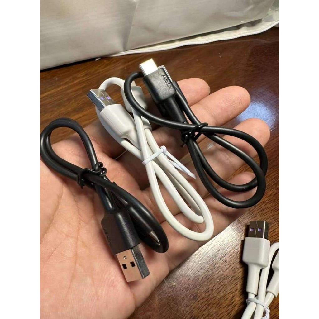 Cáp Type-C 40cm Chính hãng AUKEY (Đức)