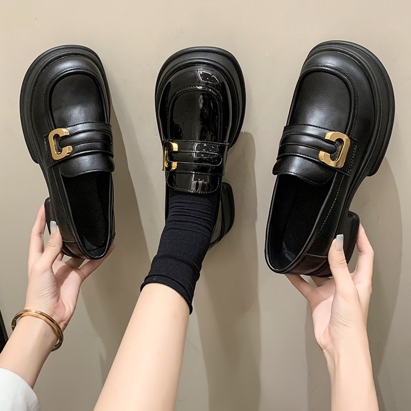 [SIÊU SALE NĂM MỚI] [FREESHIP + VOUCHER] Giày nữ dáng lười quai Đốc C
