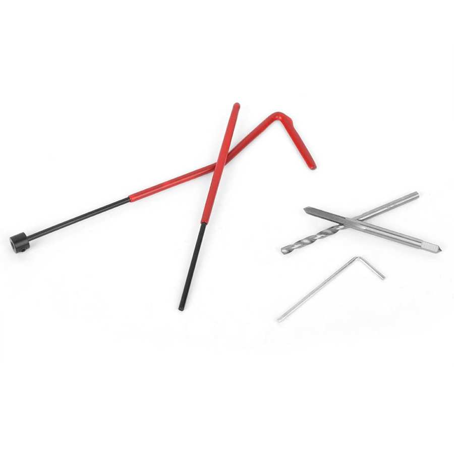 【StyleVoyager】25Pcs Thread Repair Insert Kit with Transparent Plastic Box for Processing Machinery M3 M4 M5 M6 M7 M8 M10 M12 M14. 