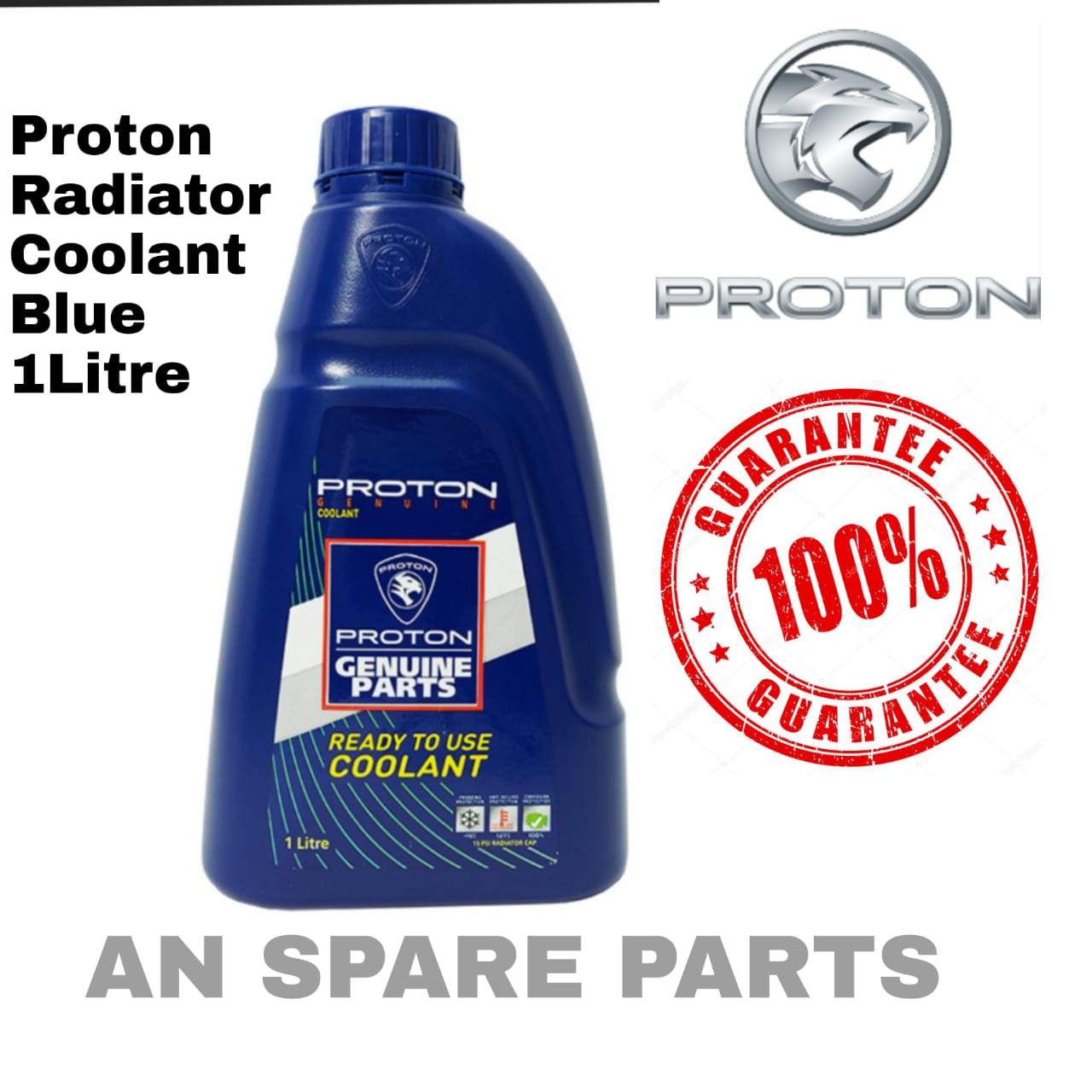 [100% ORIGINAL] PROTON GENUINE COOLANT (BLUE) 1 LITER | Lazada