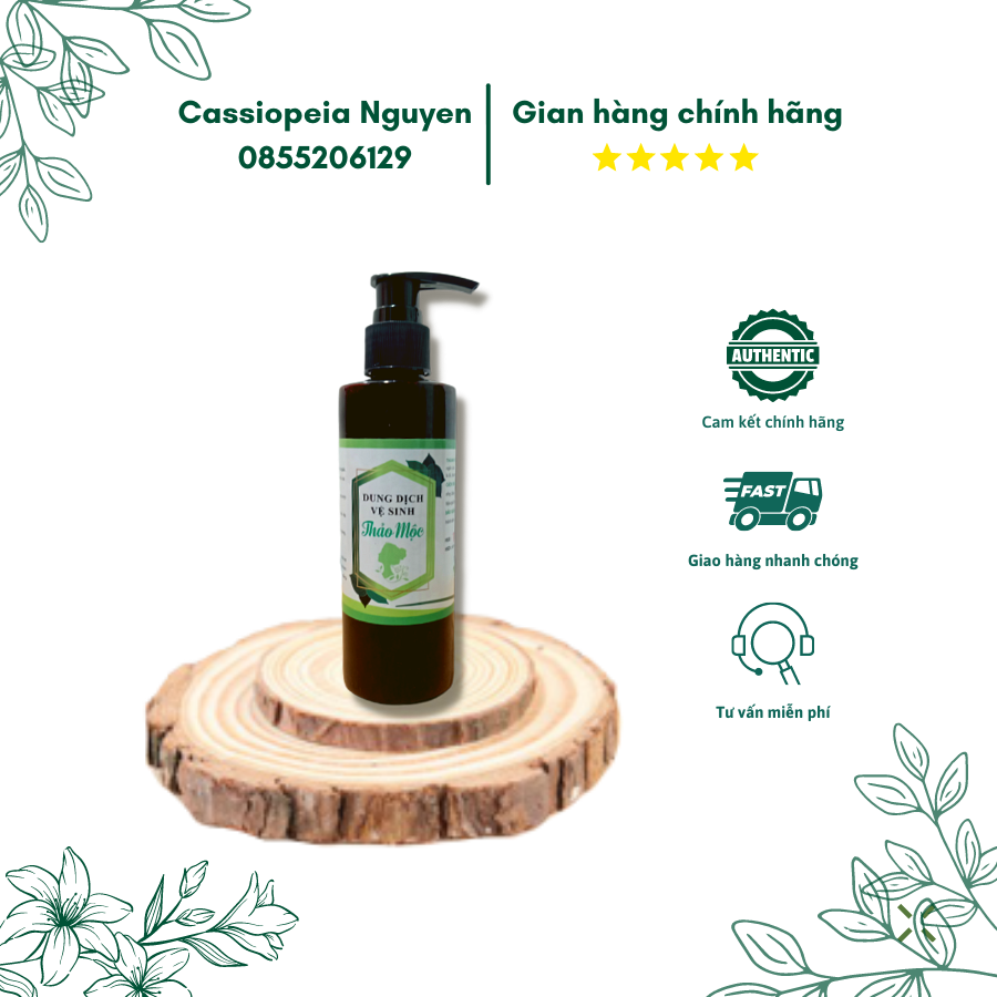 Dung dịch vệ sinh thảo mộc handmade