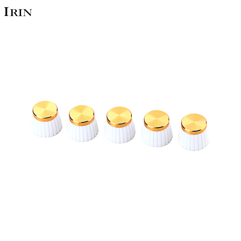 5 cái Bộ khuếch đại âm thanh Guitar knobs Bộ phận thay thế âm thanh xô chủ đề nút phụ kiện nhạc cụ