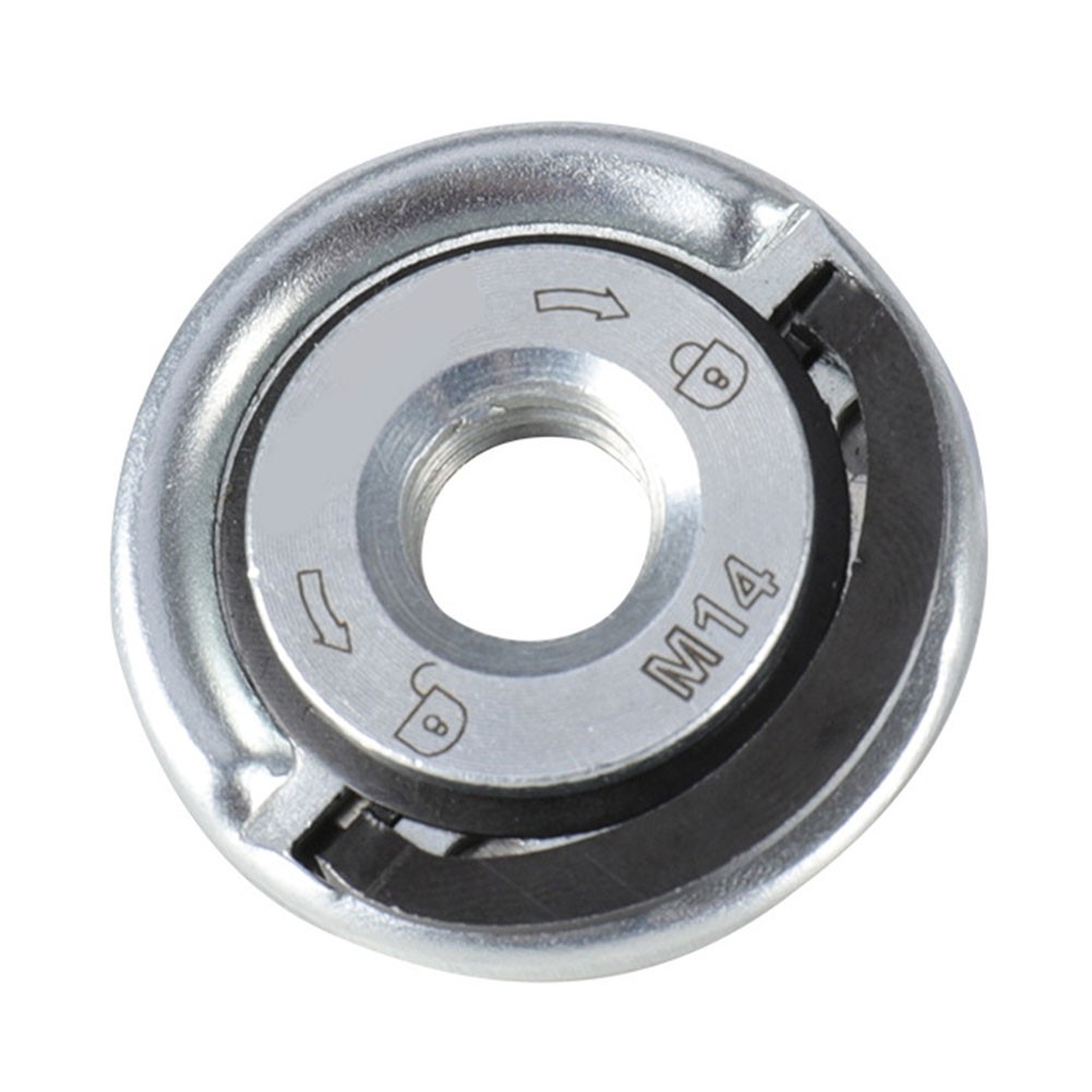 Angle Grinder Pressure Plate Universal M14 Quick Lock Nut For Diamond Cutting Disks Grinding Wheels