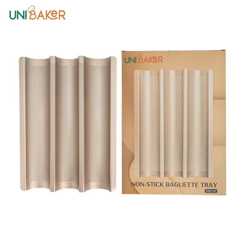 Khay bánh mỳ 3 sóng Unibaker