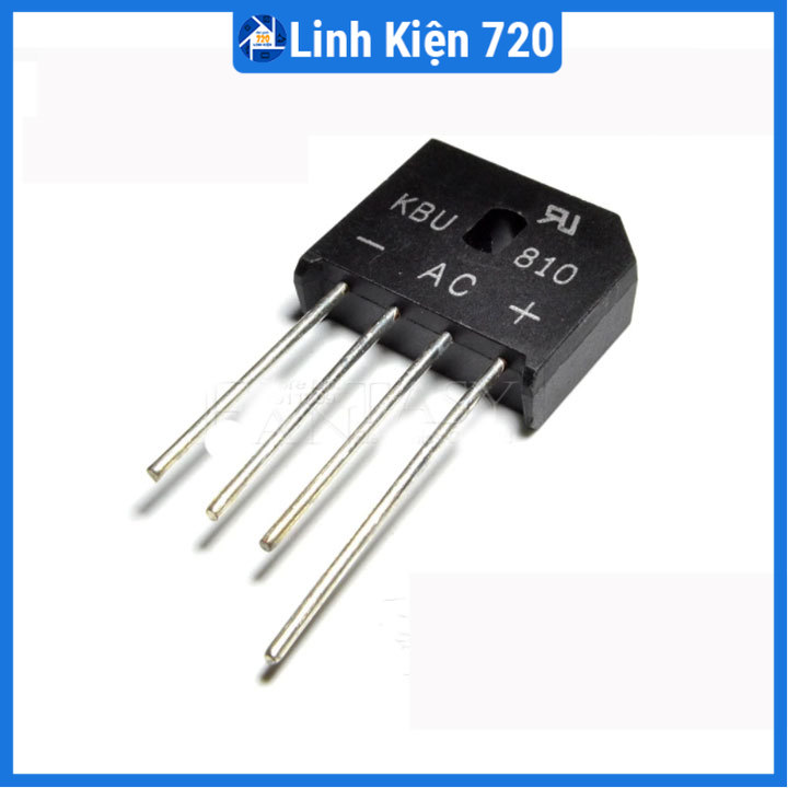 Diode Cầu chỉnh lưu 8A 1000V KBU810