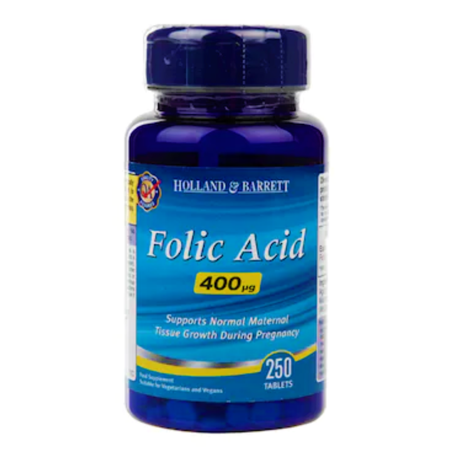 Holland & Barrett / Folic Acid / 250 Tablets 400ug / IMPORTED! | Lazada PH