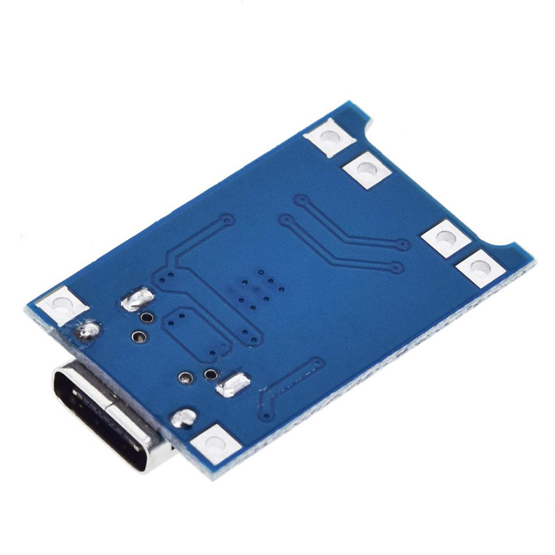 Type-C USB 5V 1A 18650 TP4056 Lithium Battery Charger Module Charging Board with Protection Dual Functions