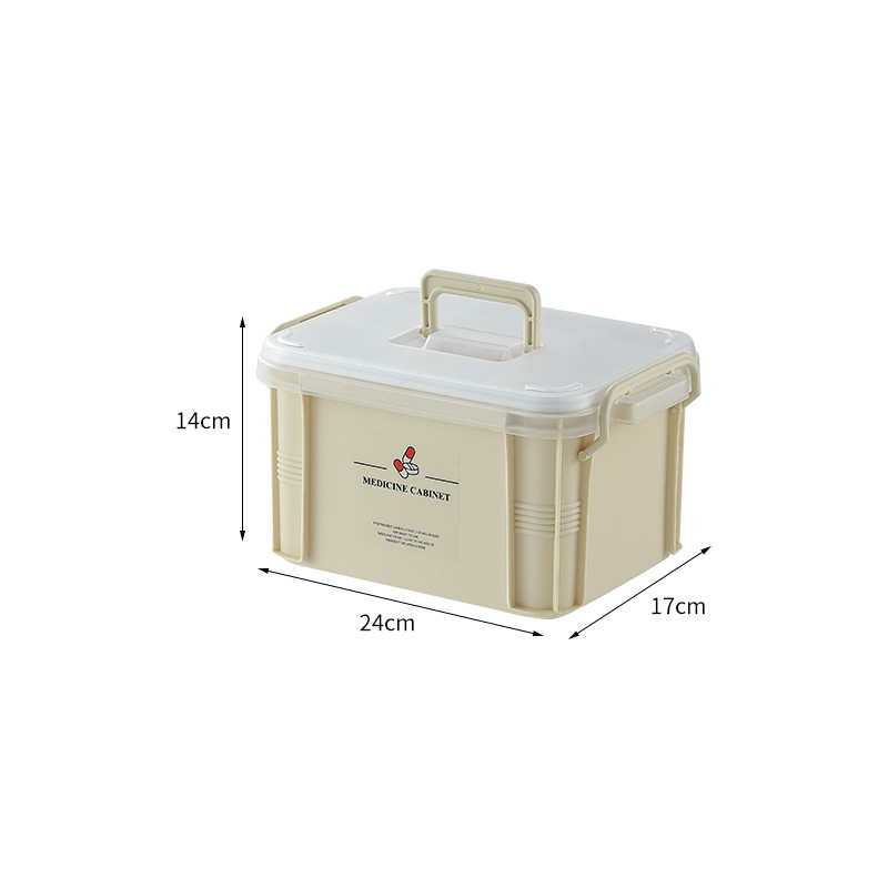 Medicine cabinet Household large-capacity medicine box Medicine storage box with cover First aid medical kit Medicine box, home medicine box, portable medicine box, first aid box, home medicine box Portable medicine box, portable medicine box, medicine ca