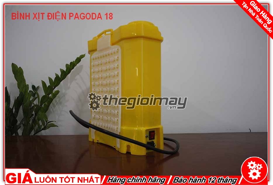 [HCM]Bình Xịt Điện PAGODA 18D - 18 lít