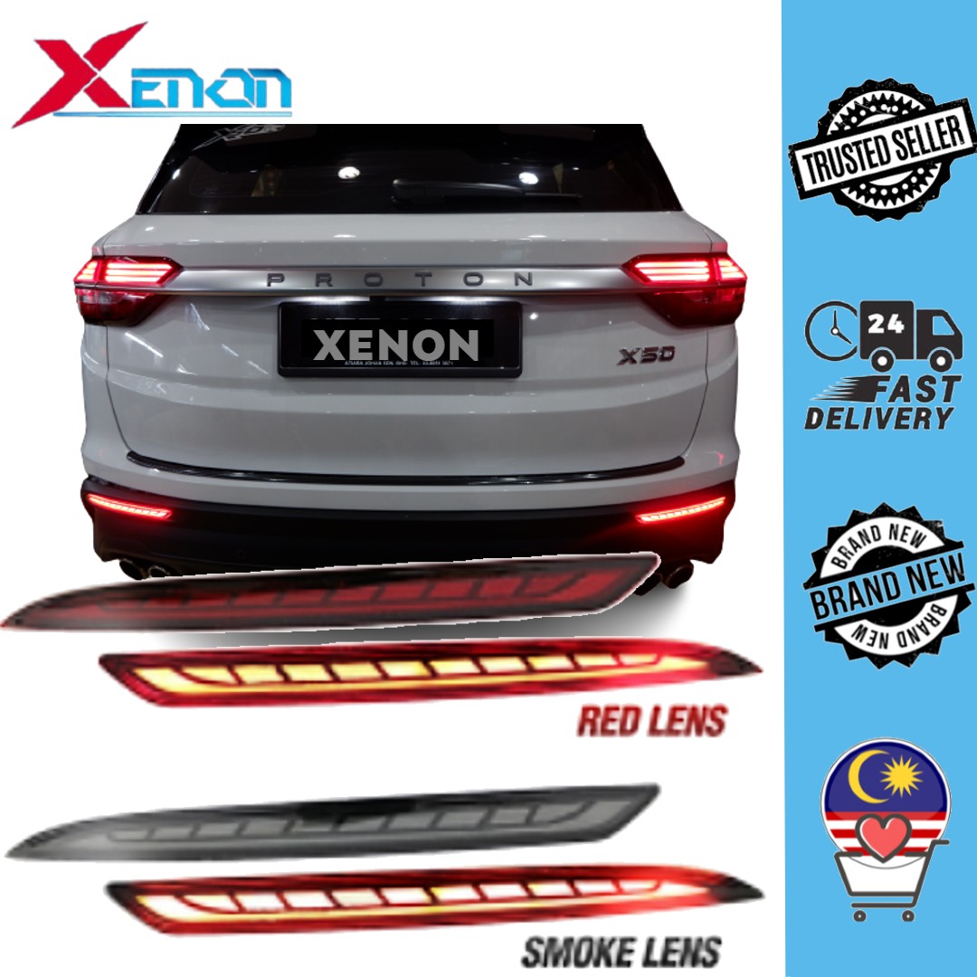 Proton X50 rear reflector light lamp with sequential signal 1 set 2 pcs ...