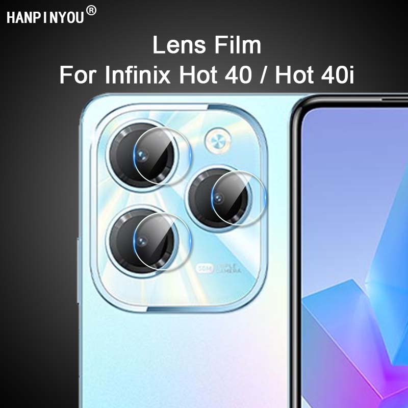 Infinix Hot 40i Back Camera Glass Protector 9H Flexible Anti-Shock Gorilla Nano Lens Glass Protector For Infinix Hot 40i