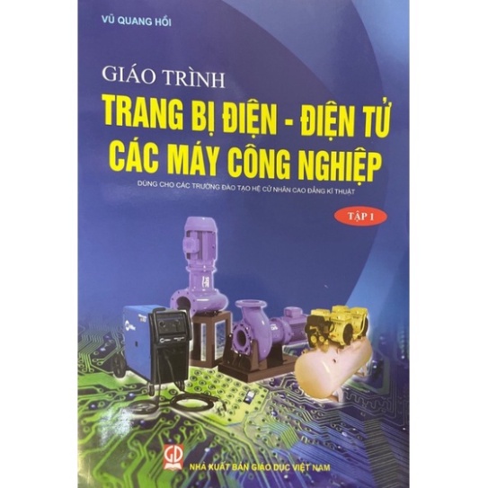 Sách - combo giáo trình trang bị điện - điện tử các máy công nghiệp tập 1