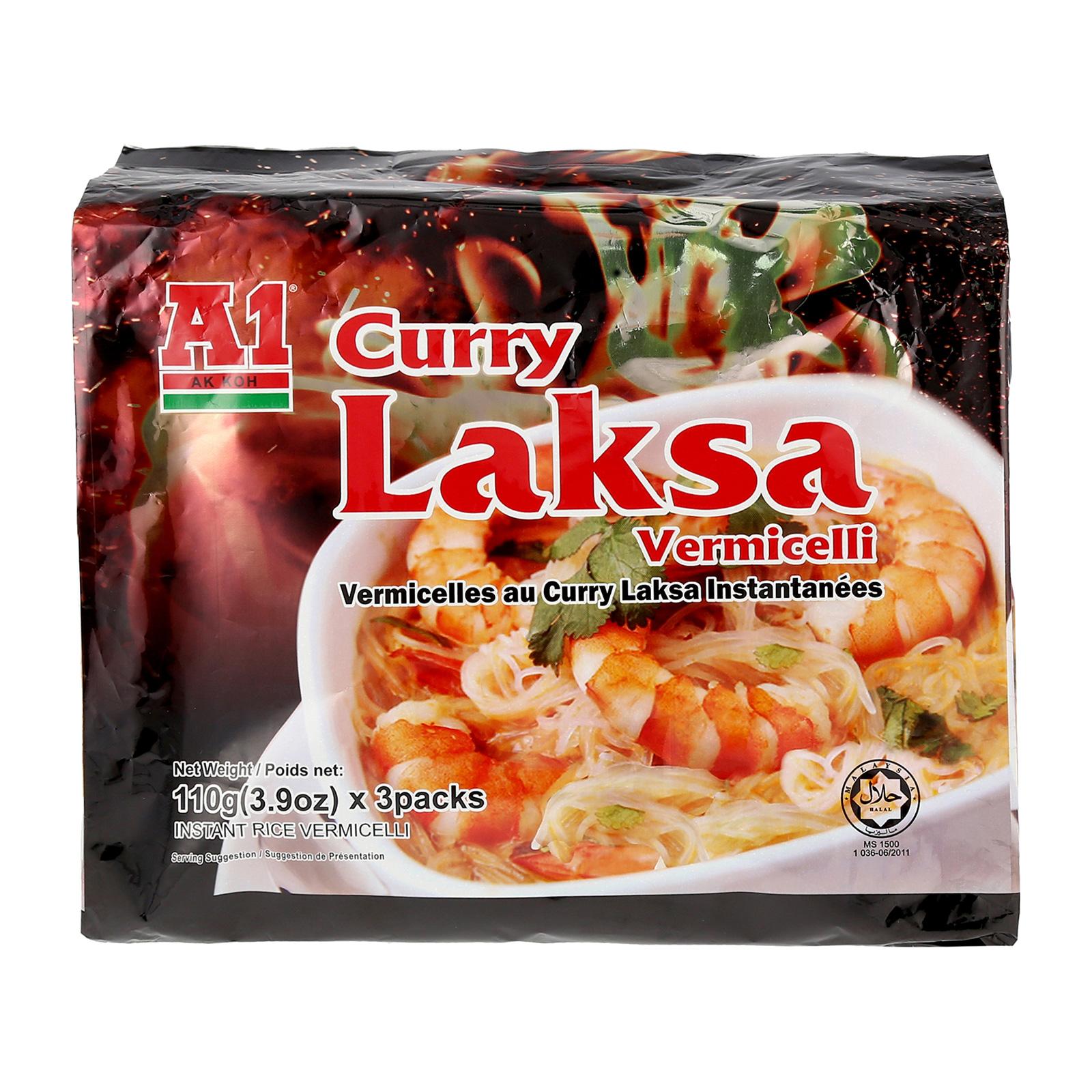 A1 Curry Laksa Vermicelli 3 x 110G | Lazada Singapore