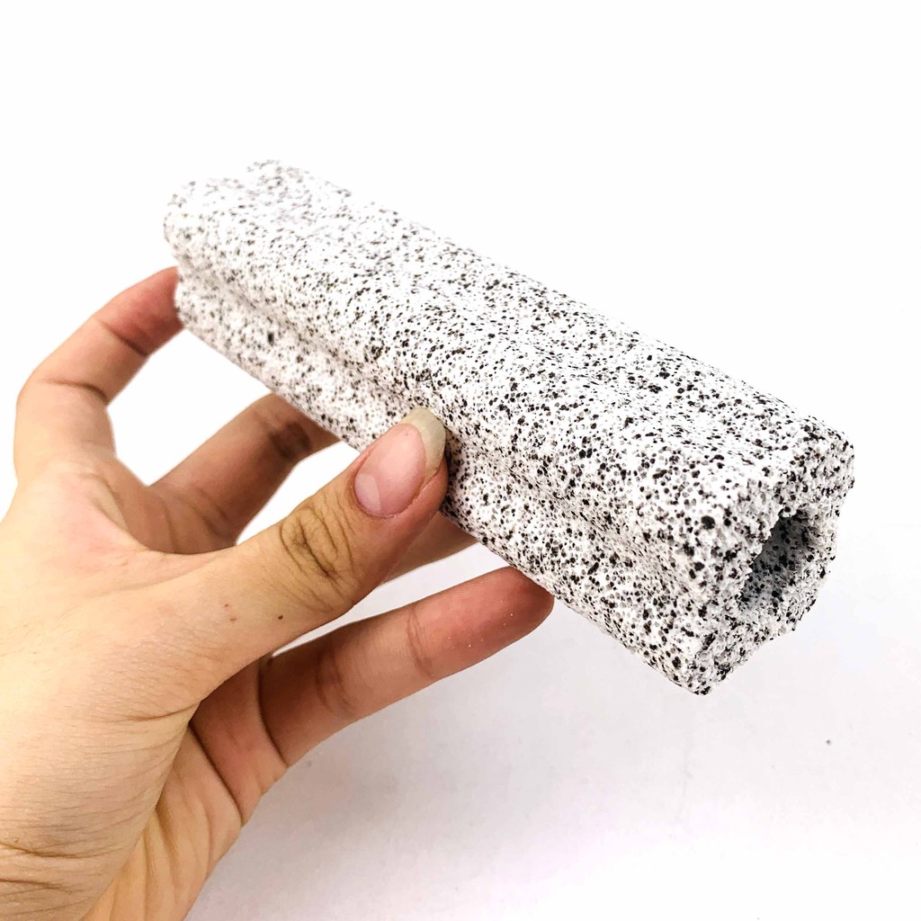 Thanh sứ lọc muối tiêu 15x3.7cm lọc hồ cá - thanh sứ muối tiêu lọc bể cá thuỷ sinh