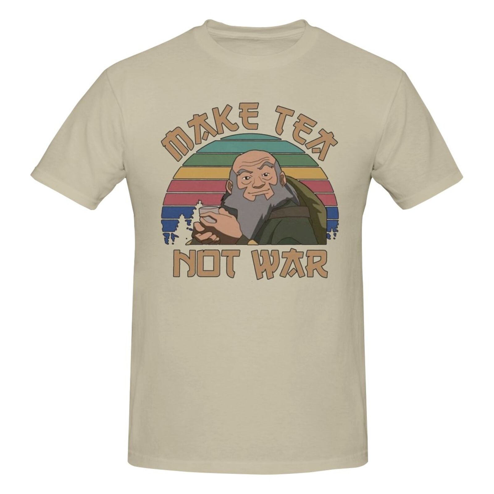 Iroh Make Tea Not War Popular Printing O-Neck Short Sleeve T-Shirt