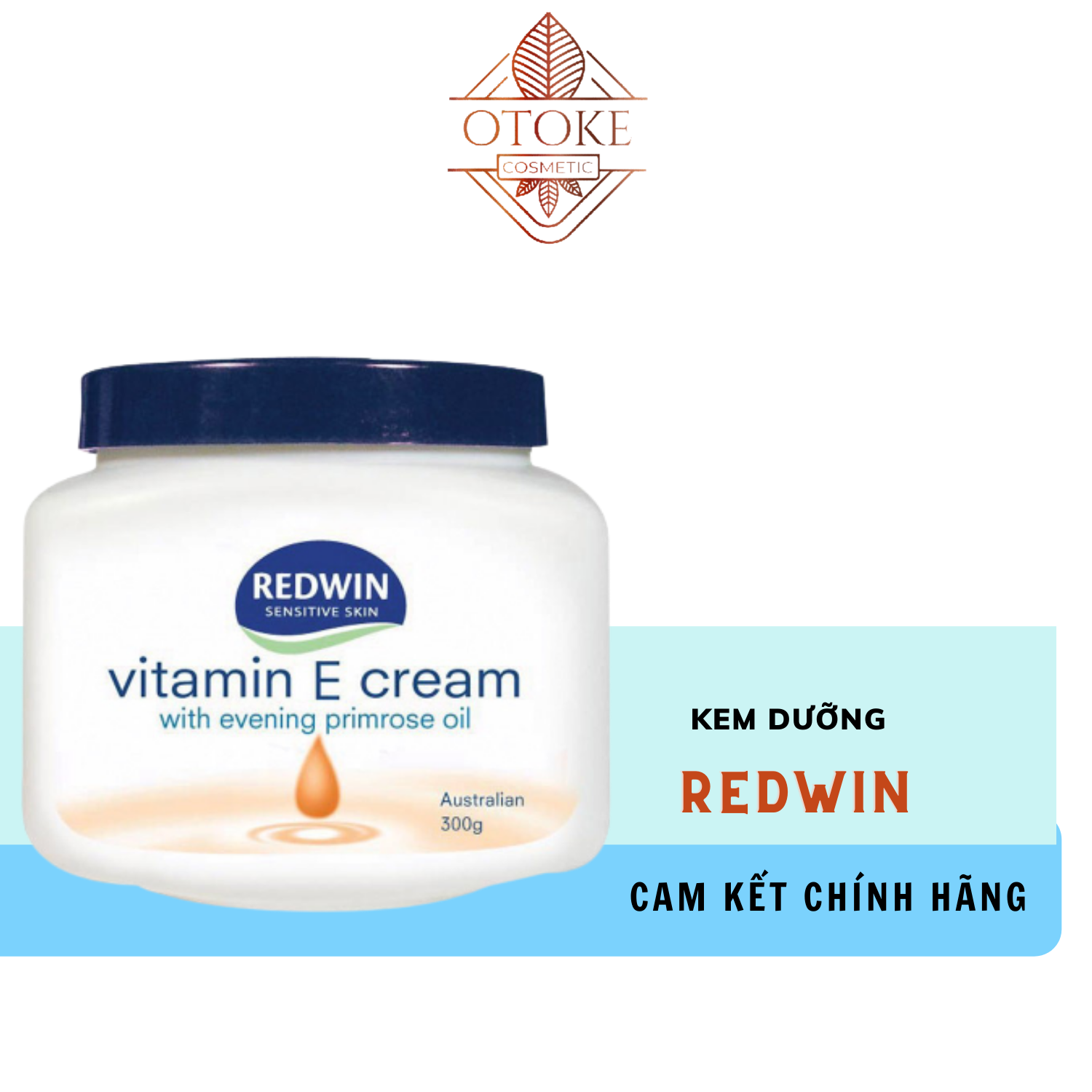 Kem dưỡng Redwin Vitamin E Cream Úc 300g