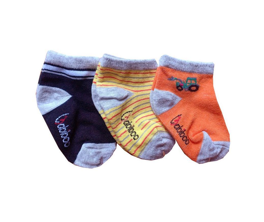 Tất cho bé sơ sinh BABIBOO tất cotton mềm mại,thoáng mát BS01