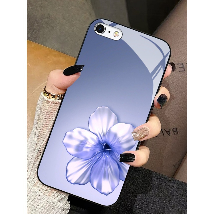 Ốp lưng iphone 6, 6s, 6 plus, 6s plus, 7, 8 mặt lưng cường lực họa tiết