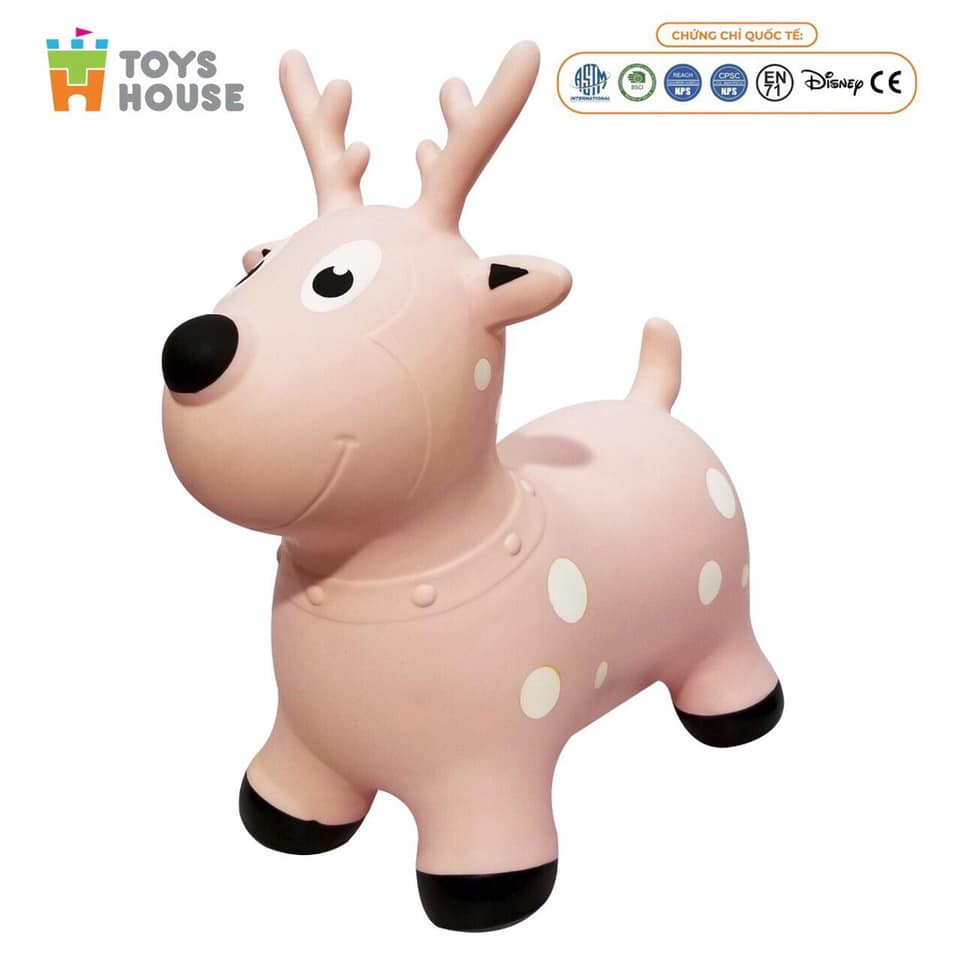 Thú nhún trẻ em cao cấp Toyshouse( có kèm bơm và hộp)
